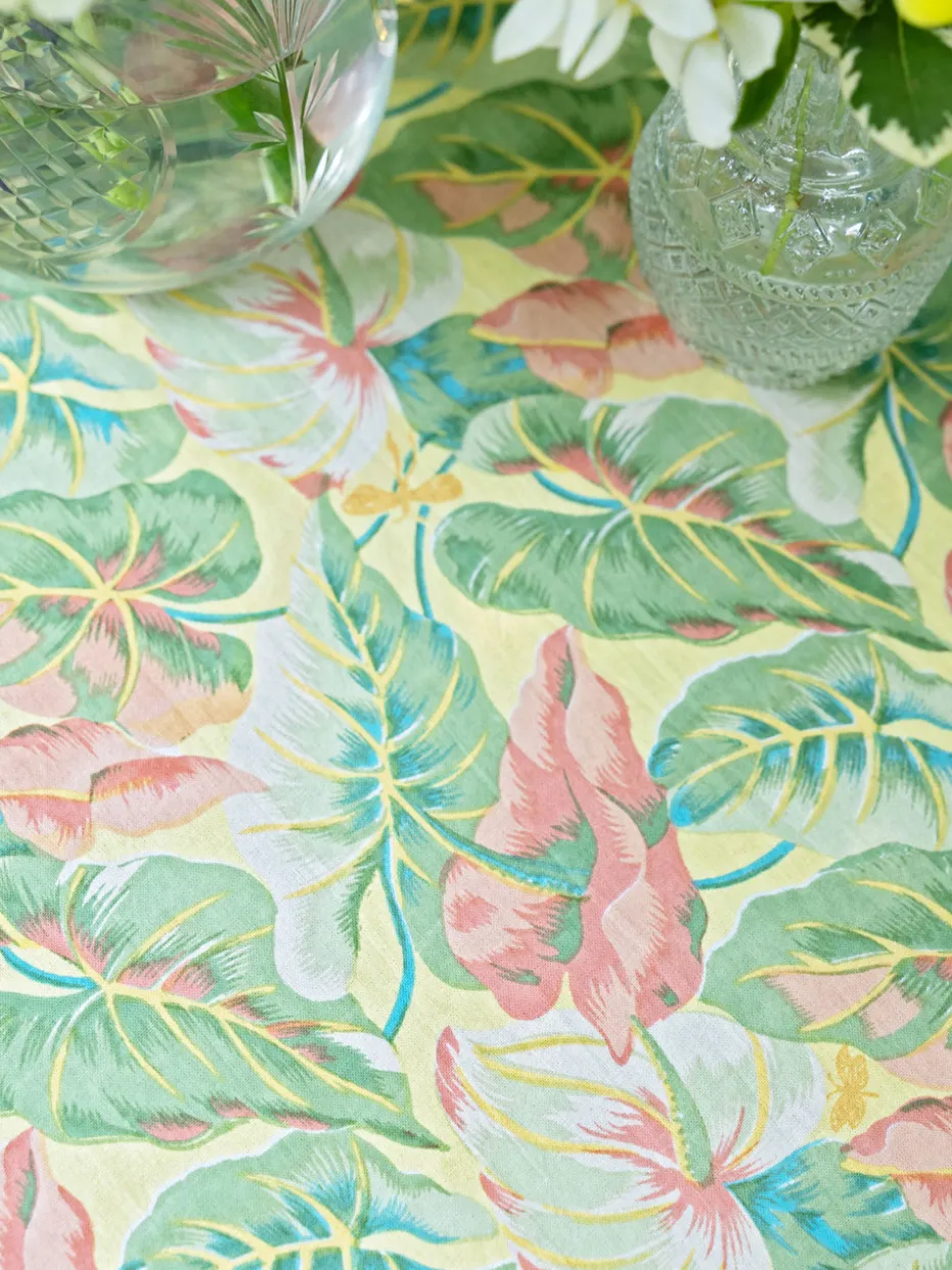 Andaman Round Cloth - Yellow