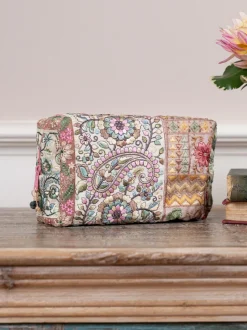 Bel Canto Cosmetic Bag - Aqua Pink