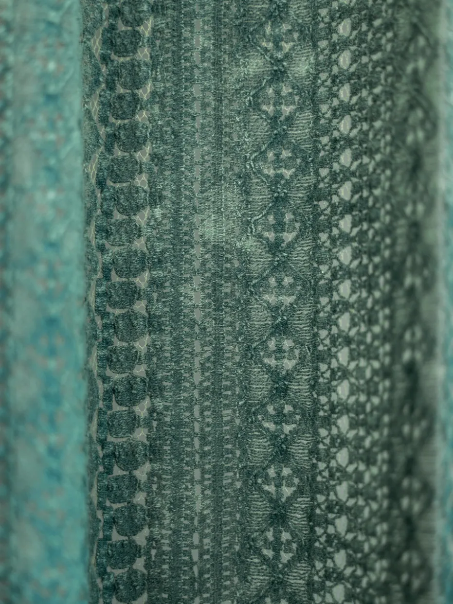 Camelia Curtain - Washed Blue