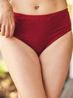 Classic Fit Underwear Set Of 3 - Red