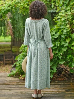 Daphne Tea Dress - Powder Blue
