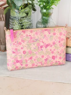 Darjeeling Leather Pouch - Lavender