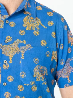 Electric Tiger Shirt - Blue