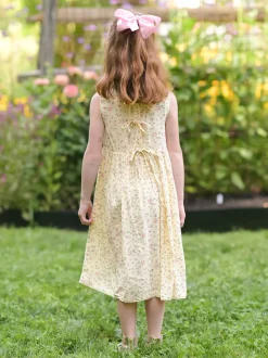 Hailey Kids Dress - Cream