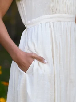 Jane Austen Dress - Eggnog