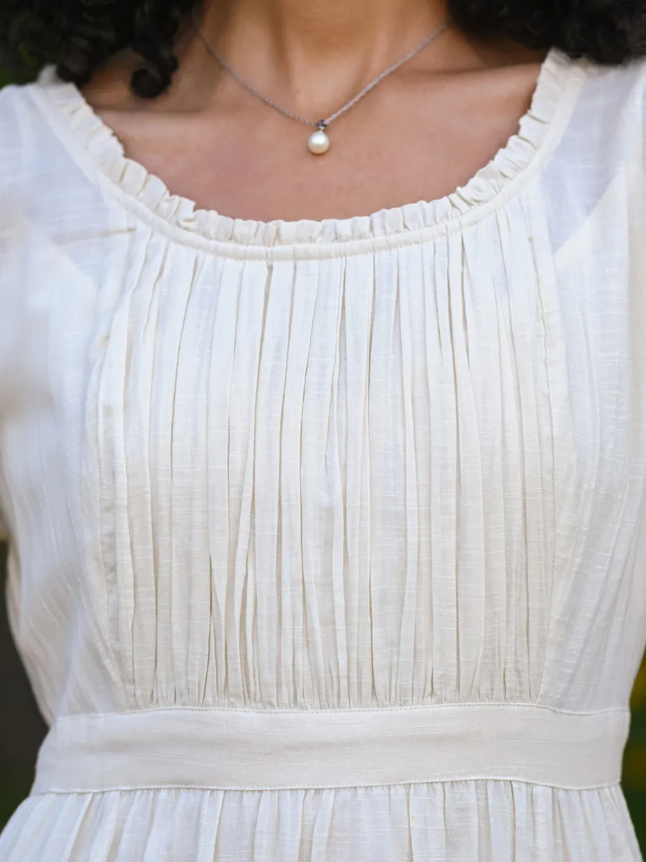 Jane Austen Dress - Eggnog