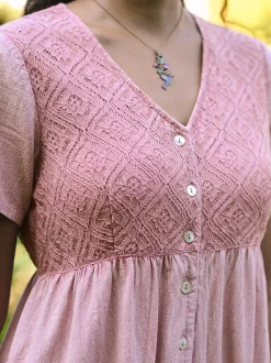 Meg Sunwashed Jumpsuit - Soft Rose