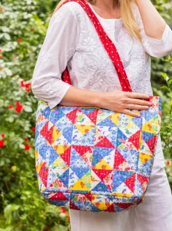Primary Patchwork Tote - Multi